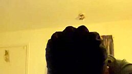 Man, this huge bbw sucks big black cock deepthroat style in bedroom then submits fat ass for more.