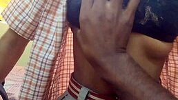 After the party the hot college girl called me to spend time together in bedroom