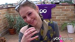 French Minnie Feels Intense Desire For Maxi Dick In Slutty Blonde Lingerie And Stockings Encounter