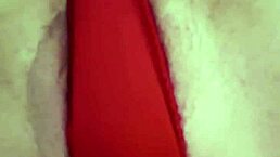 masturbandome rico with lechita flowing in solo bunny session