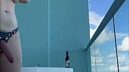 strap on that dildo, sexy brunette, and fuck my natural tits in cancun with milf passion