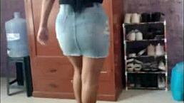 Sol Is Sexy Virgin Latina In Miniskirts High Heels