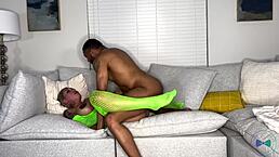 Who knew a pregnant big booty slut could crave huge BBC creampie breeding so intensely?