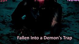 A demon explains to you how much trouble you're in during erotic roleplay audio