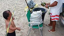 i felt so thrilled with the famous ano on honeymoon beach in brazil with paty bumbum