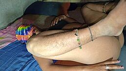 Bhabhi gets roughly fucked at night in the house with Hindi audio as step sister experiences intense domination and pigtails pulling in dorm room