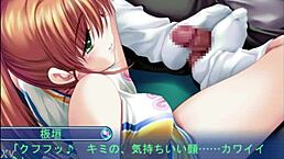 this cute blonde cheerleader student itagaki shows off her beautiful fetish moves in shortmovie 03 of 03