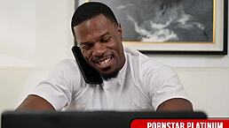 I watched blonde babe leya falcon ride jamie knoxxs massive dick like a pro in homemade interracial action