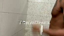 jhonny pikadmel goes live in the bathroom and decides to reveal everything in a sexy solo session