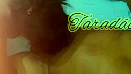 why touch the black girl's ass in this homemade blowbang and anal scene?