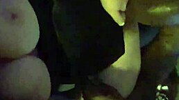 The milf joined a thrilling bbc threesome with monster cocks in action