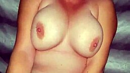 I got blindfolded as this MILF with big tits, and mase619 fucked me deep with his monster cock until I squirted like a fat BBW.