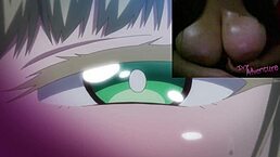 this hot chubby girl with huge natural tits watches me in cosplay