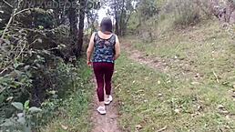 madrastra amateur with her hijastro in the forest exhibe and lets him touch her tits culo and enorme vagina desi bhabhi