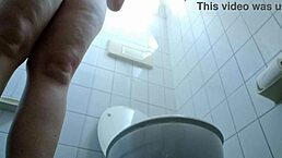nicoletta this italian milf with tattoos and big ass laughs through her public restroom farting compilation