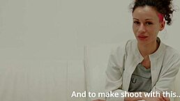 In this uncensored interview, Stacy Bloom shares her experiences as a young sexy brunette pornstar with natural tits and curly hair.