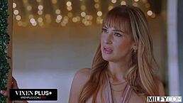 Milfy married milf Jordan Maxx cheats with bbc affair while husband sleeps through wedding night