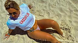 cassiana takes hot cum without condom in her ass and pussy, watch the moments in this clip and access cassiflix for all anal videos