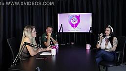 Lexi Mallet in sheer red hits motel for wild gangbang with strangers!