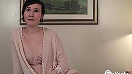 artemis shares her squirting orgasm tips with dildo close-up in 4k remaster