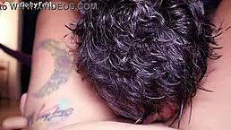 I'm devouring the tasty vagina of my slutty stepsister