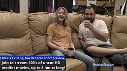 dr tampa performs tampa university entrance physical on stacy shepard with shaved pussy tits orgasm moaning in hospital nurse patient fetish scene