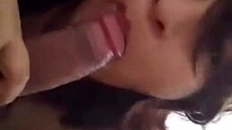 I feel so aroused giving aurora estelar a luxurious oral treat to hunter 666 with hot cum for breakfast