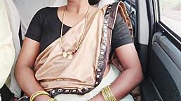 Beautiful saree call girl car sex telugu dirty talks