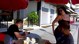 Beautiful Shapely Young 18+ Brunette Searches Street for Nice Monster Cock Adventure