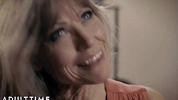 Hotshot boss contrasts with mature MILF secretary Darla Crane for rough office sex