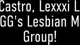 Angelina Castro Lexxxi Lockhart In Oiled Bbw Lesbian Threesome. Curvy Cuban Tatted Big Tits Group Action With Dirty Talk.