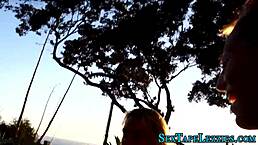 real lesbians were fingering blonde small tits cunt in homemade pov session