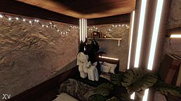 bunny hg asked for help but ended up getting fucked hard by demon dick