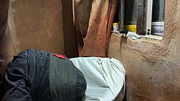 Just one man delivers a huge anal fuck to this young babe with toys and intense gaping action! 😈🍑