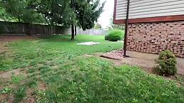 pervert pulls out his cock on public nudist beach and blonde amateur reacts with hardcore outdoor action