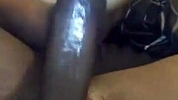 Oh man, this big black dick in the bedroom makes me cum huge loads solo... wanna see my outdoor pool orgasm too?