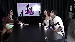 Brazilian Beauty Reveals Breasts After Sharing Spanking Fetish Then Enjoys Anal Sex Despite Unexpected Incident