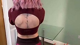 Step Mom Accidently Lands On My Hard Dick During Yoga With Milf Squirting And Cum On Ass!