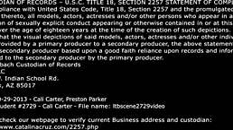 Blonde teen stepdaughter Cali Carter with huge natural tits rides Preston Parker's monster cock in squirting fantasy.