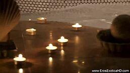 Beautiful Blonde Indian Lover Blowjob And Relaxing Massage For Exotic Couple Pleasure!