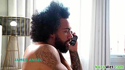 Hot Busty Masseuse Lacey Jayne Makes House Call! She Fucks Client James Angel With Wet Shaved Pussy In Truck Outdoors!