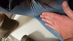 milfycalla shows off in a dirty down-jacket and uggs for a steamy preview session