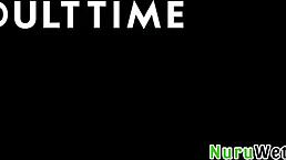 Hot Busty Masseuse Lacey Jayne Makes House Call! She Fucks Client James Angel With Wet Shaved Pussy In Truck Outdoors!