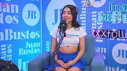 Little Kinky Colombian Mayraoficial Cums Hard on Sybian Machine in Juan Bustos Podcast