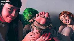 I love how these feet come alive only through those thrilling kinky games.