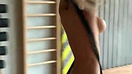 sporty monika fox doing gymnastics naked for free with her athletic body