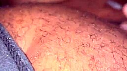 Ebony concubine with huge saggy tits practices deepthroating big daddy dick. Plump BBW body shakes during orgasm in bedroom session.