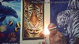 Will Maxxx Loadz Pound Asian Pussy Hard In Missionary During European Brunette Porn Shoot Backstage?