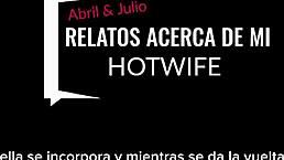 i uh got so turned on in the parking lot telling this erotic story with real voices an' moans