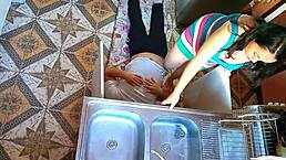 Unfaithful wife fucking the plumber.